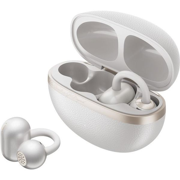 QCY CROSSKY C50 WHITE (CT06) OPEN EAR EARCLIP, BT 6.0, IPX5 WATERPROOF, 35H