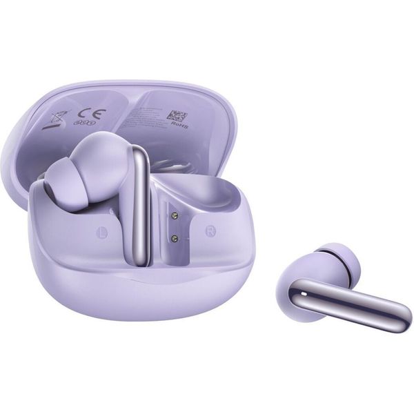 QCY MELOBUDS N50 ANC PURPLE - 45DB ANC TWS EARBUDS 6 MIC ENC, IPX4 BT5.4