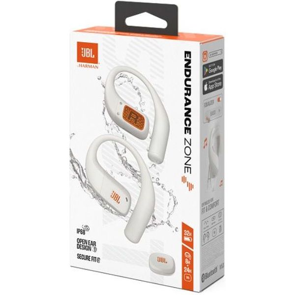 JBL ENDURANCE ZONE (WHITE) OPEN EAR BLUETOOTH HANDSFREE