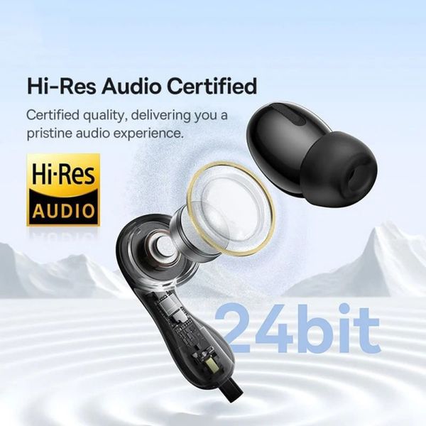 BASEUS ENCOK CZ20 HANDSFREE TYPE-C BLACK