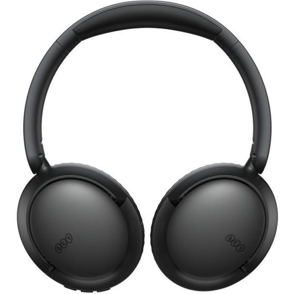 QCY H2S LITE HEADPHONES BLACK - TYPE-C &amp; BLUETOOTH CLEAR CALL ENC IOS/ANDROID 60HOURS 10M 40MM