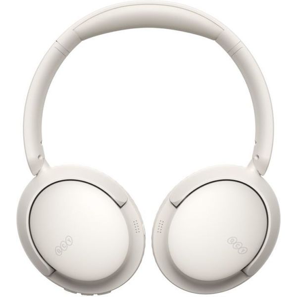 QCY H2S LITE HEADPHONES WHITE - TYPE-C &amp; BLUETOOTH CLEAR CALL ENC IOS/ANDROID 60HOURS 10M 40MM