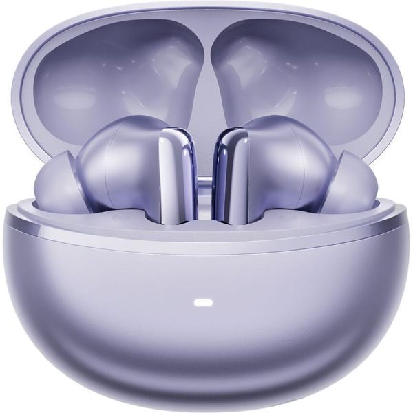 QCY MELOBUDS N70I ANC PURPLE - 56DB ANC TWS HI-RES EARBUDS LDAC BT 6.0 IPX5 WIRELESS CHARGE 50H
