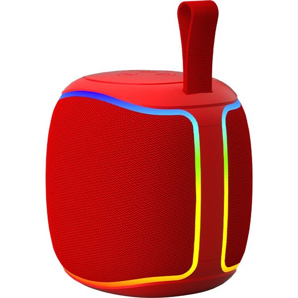 LAMTECH RGB DETACHABLE WIRELESS SPEAKERS 5W RED LAM981005
