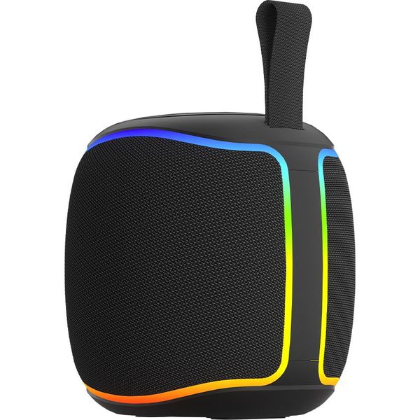 LAMTECH RGB DETACHABLE WIRELESS SPEAKERS 5W BLACK LAM980985