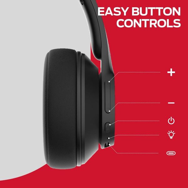 MONSTER MISSION 100 BLUETOOTH HEADSET BLACK