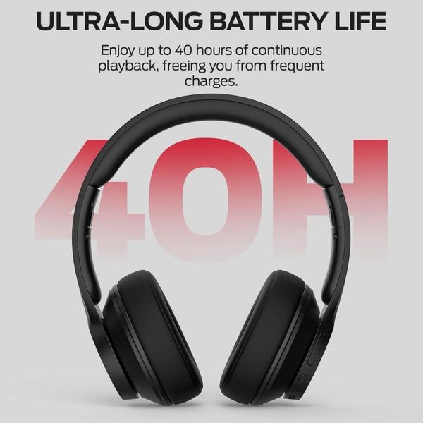 MONSTER MISSION 100 BLUETOOTH HEADSET BLACK