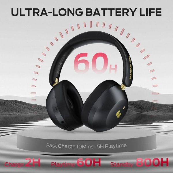 MONSTER PERSONA 6TH BLUETOOTH HEADSET BLACK