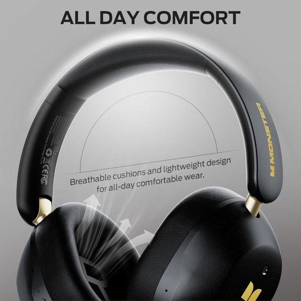 MONSTER PERSONA 6TH BLUETOOTH HEADSET BLACK