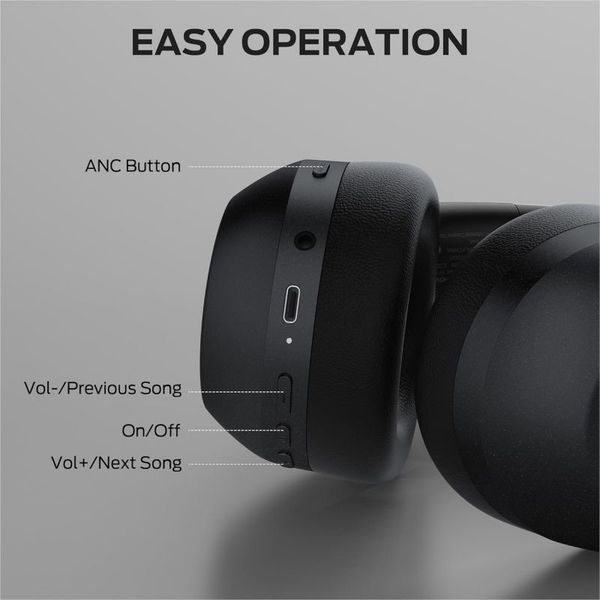 MONSTER PERSONA 6TH BLUETOOTH HEADSET BLACK