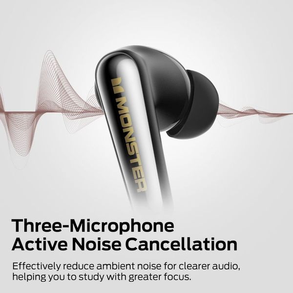 MONSTER CLARITY 200 AIRLINKS TWS BLUETOOTH BLACK