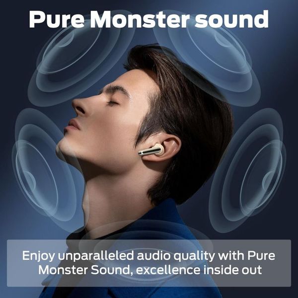 MONSTER N-LITE 203 AIRLINKS TWS BLUETOOTH GOLD
