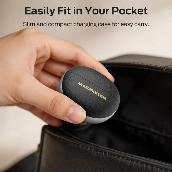 MONSTER N-LITE 310 TWS BLUETOOTH BLACK