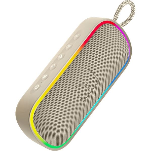 MONSTER S150 PLUS 40W TWS RGB BLUETOOTH SPEAKER WATERPROOF NUDE BEIGE
