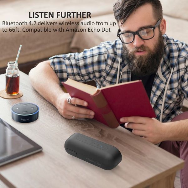 BLUETOOTH ΗΧΕΙΟ AUDIO ACC TRIBIT XSOUND GO BTS38 PORTABLE BLUETOOTH SPEAKER NEW BLACK