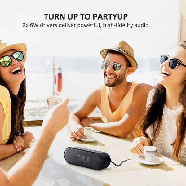 BLUETOOTH ΗΧΕΙΟ AUDIO ACC TRIBIT XSOUND GO BTS38 PORTABLE BLUETOOTH SPEAKER NEW BLACK