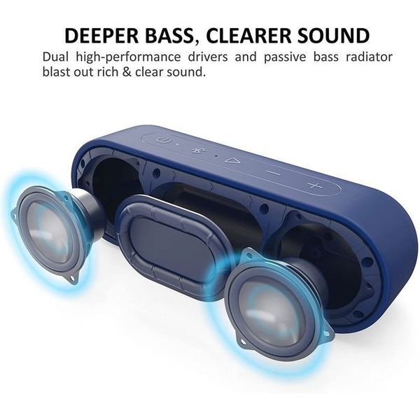 BLUETOOTH ΗΧΕΙΟ AUDIO ACC TRIBIT XSOUND GO BTS38 PORTABLE BLUETOOTH SPEAKER NEW BLUE