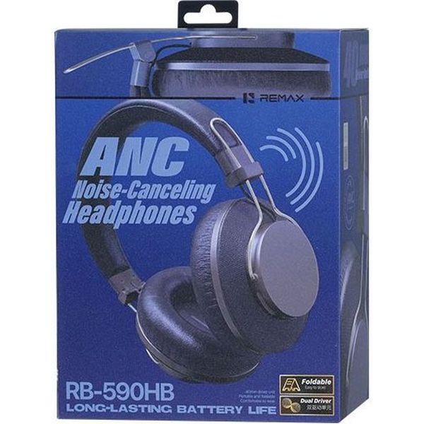 REMAX RB-590 HB (BLUE) WIRELESS HEADPHONES