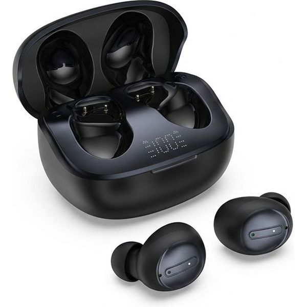 XO G52 SLEEP ANC BUDS WITH LED POWER DISPLAY BLACK COLOR