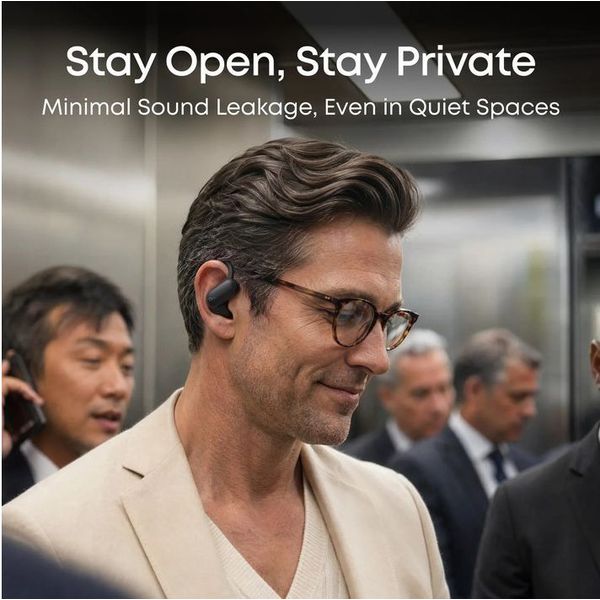 ANKER SOUNDCORE AEROFIT 2 PRO BLUETOOTH EARPHONES BLACK