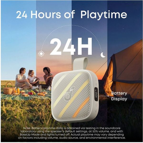 ANKER SOUNDCORE BOOM GO 3I BT SPEAKER 15W WHITE