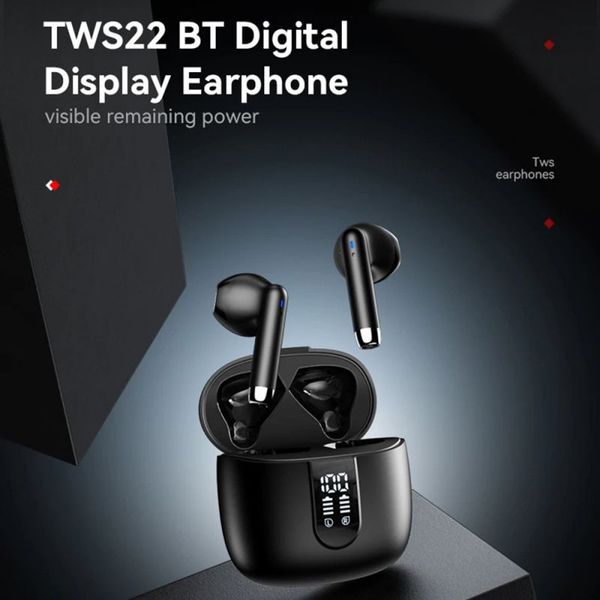 YESIDO TWS22 BLUETOOTH HEADSET BLACK