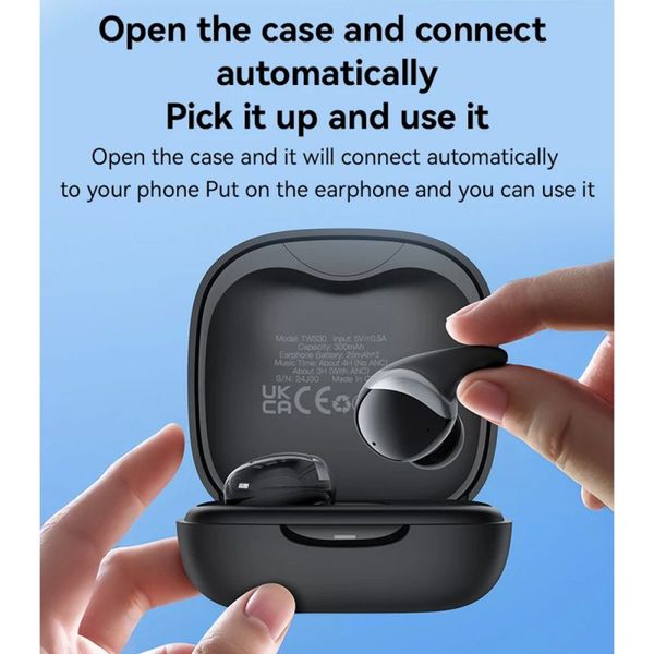 YESIDO TWS30 BLUETOOTH HEADSET BLACK