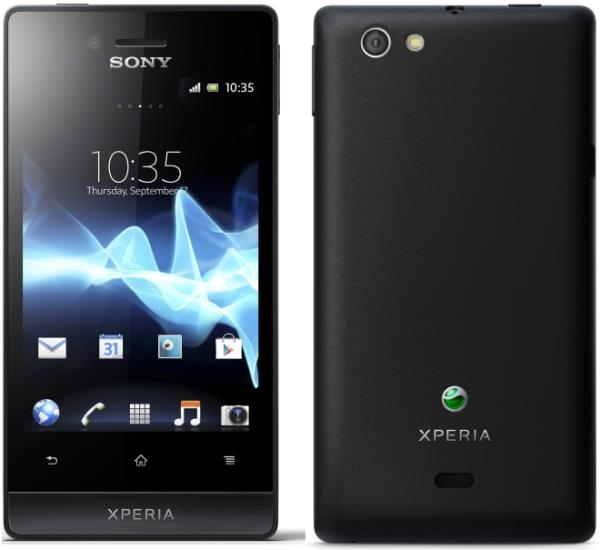 Sony Xperia Miro Black GR - Κινητο τηλεφωνο (TEL.000749)