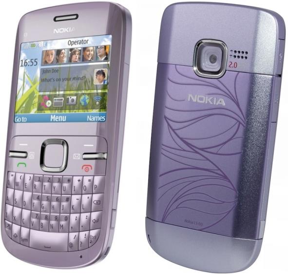Nokia C3-00 Smartphone - Ecran 6,1 cm -2,4 Pouces - Bluetooth