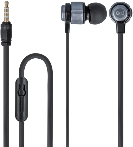 Forever Se400 Wired Earphones Black Handsfree (TEL.055508)
