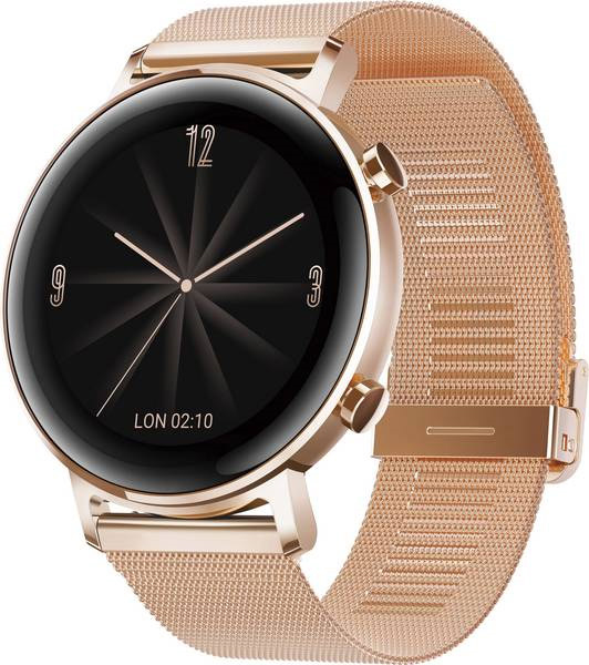 Huawei Watch GT 2 Elegant 42mm Refined Gold Smartwatches TEL