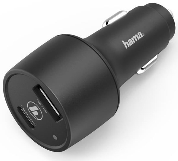 Hama 183323 Hama CAR Charger Usbc Power Delivery (pd) / + Usb
