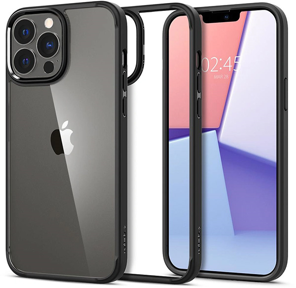 Spigen Ultra Hybrid For Iphone 13 PRO Matte Black Θηκη (TEL.085828)