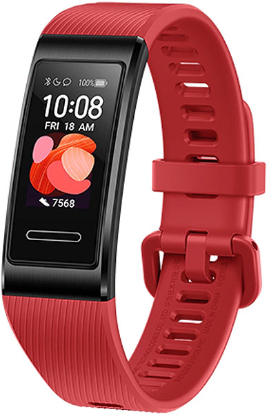 Huawei Band 4 PRO GPS Waterproof RED Smartwatches TEL.093037