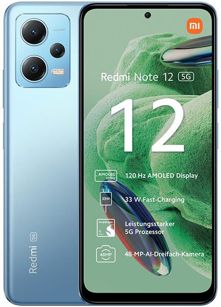 Κινητο Xiaomi Redmi Note 12 NFC 128gb 6GB 5G Dual ICE Blue - Κινητο ...