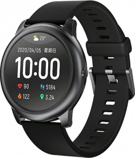 Xiaomi Haylou Smartwatch Solar Ls05 Bluetooth V5.0 Black