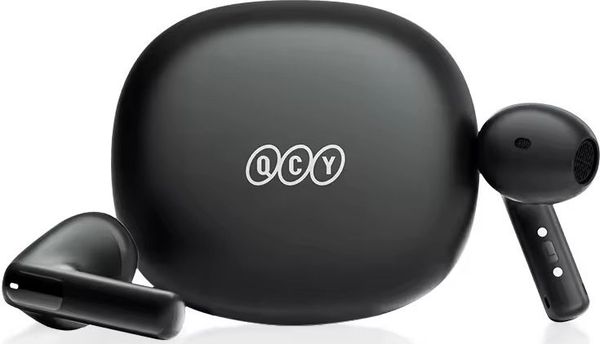QCY AILYBUDS E10 BLACK HIRES AUDIO LDAC SEMI-EAR TWS 4MICS ENC 13MM DYNAMIC DRIVER IPX4 35H