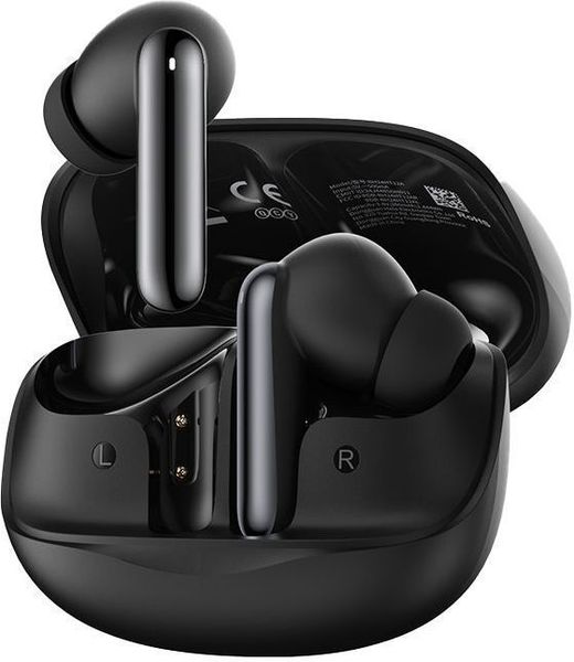 QCY MELOBUDS N50 ANC BLACK - 45DB ANC TWS SEMI-EAR EARBUDS 6 MIC ENC IPX4 BT5.4