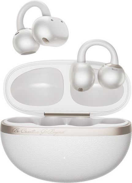 QCY CROSSKY C50 WHITE (CT06) OPEN EAR EARCLIP, BT 6.0, IPX5 WATERPROOF, 35H