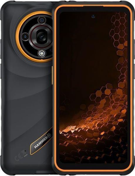 ΚΙΝΗΤΟ HAMMER IRON 6 5G DUAL SIM 128GB 6GB RAM ORANGE
