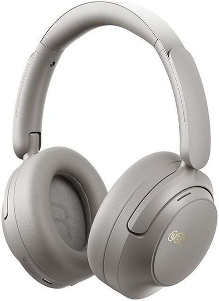 QCY H3S HEADPHONES GREY - TYPE-C & BLUETOOTH 6.0 ANC IOS/ANDROID CALL NOISE CANCELLING HEADSET 102H