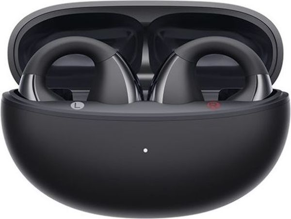 QCY CROSSKY C30S BLACK (QT33S) OPEN EAR BT6.0 LDAC/AAC/SBC EARBUDS 40H CALL NOISE AI CANCEL DUAL