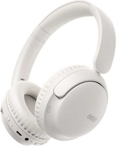 QCY H2S LITE HEADPHONES WHITE - TYPE-C & BLUETOOTH CLEAR CALL ENC IOS/ANDROID 60HOURS 10M 40MM