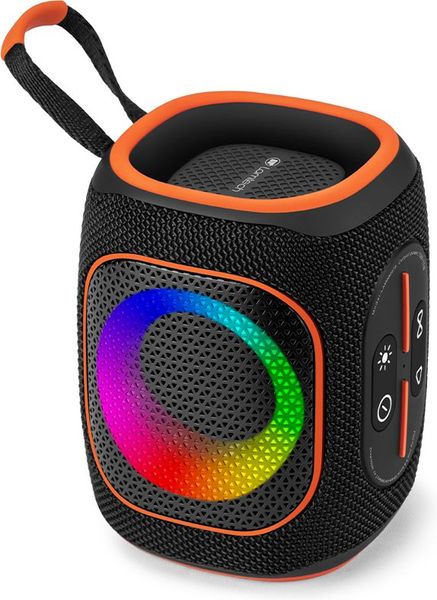 LAMTECH PORTABLE RGB WIRELESS V5.3 SPEAKER 20W BLACK ORANGE LAM980978