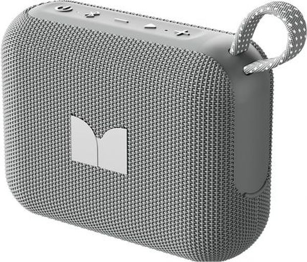 MONSTER CUBE 1 BLUETOOTH SPEAKER 12W TWS WATERPROOF GREY
