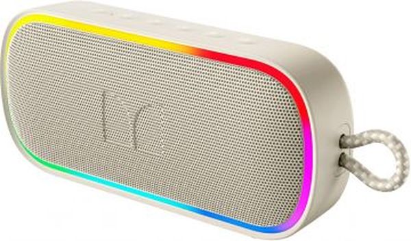 MONSTER S150 PLUS 40W TWS RGB BLUETOOTH SPEAKER WATERPROOF NUDE BEIGE