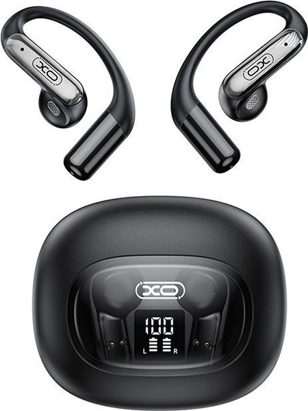 XO G49 OWS EARBUDS WITH LED POWER DISPLAY BLACK COLOR