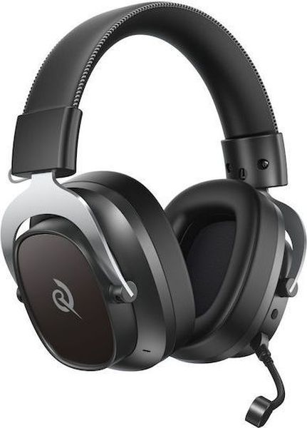 QCY HEROAD VT200 PRO TRI-MODE BLACK WIRED/WIRELESS/BT GAMING HEADSET 53MM METAL HEADBAND PS4/PS5/PC