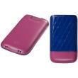 thiki leather trexta apple iphone 4 4s capi blue fuchsia photo