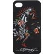 ed hardy faceplate panthers for iphone 4 black photo